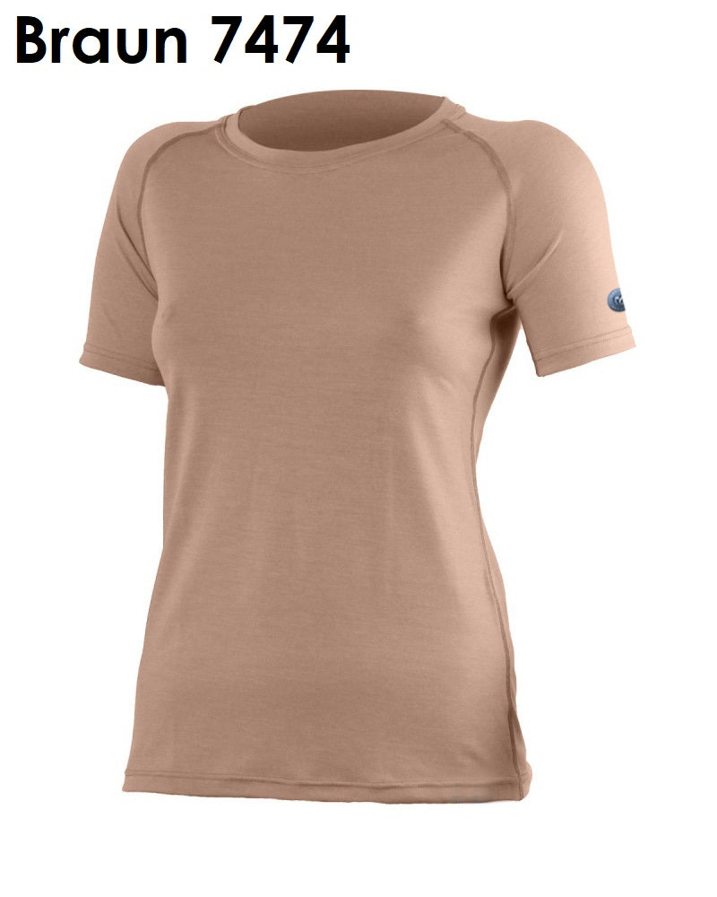 LASTING ALEA 100 % Merinowolle T-Shirt Damen