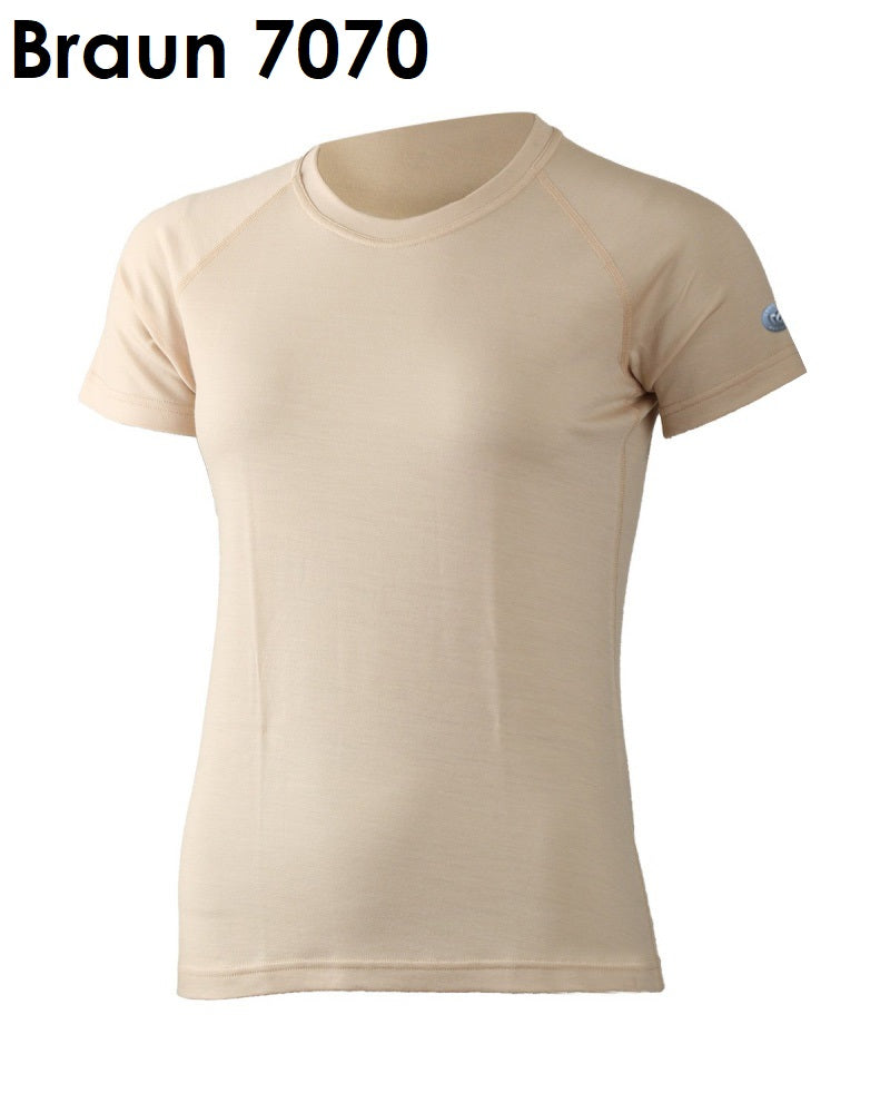 LASTING ALEA 100 % Merinowolle T-Shirt Damen