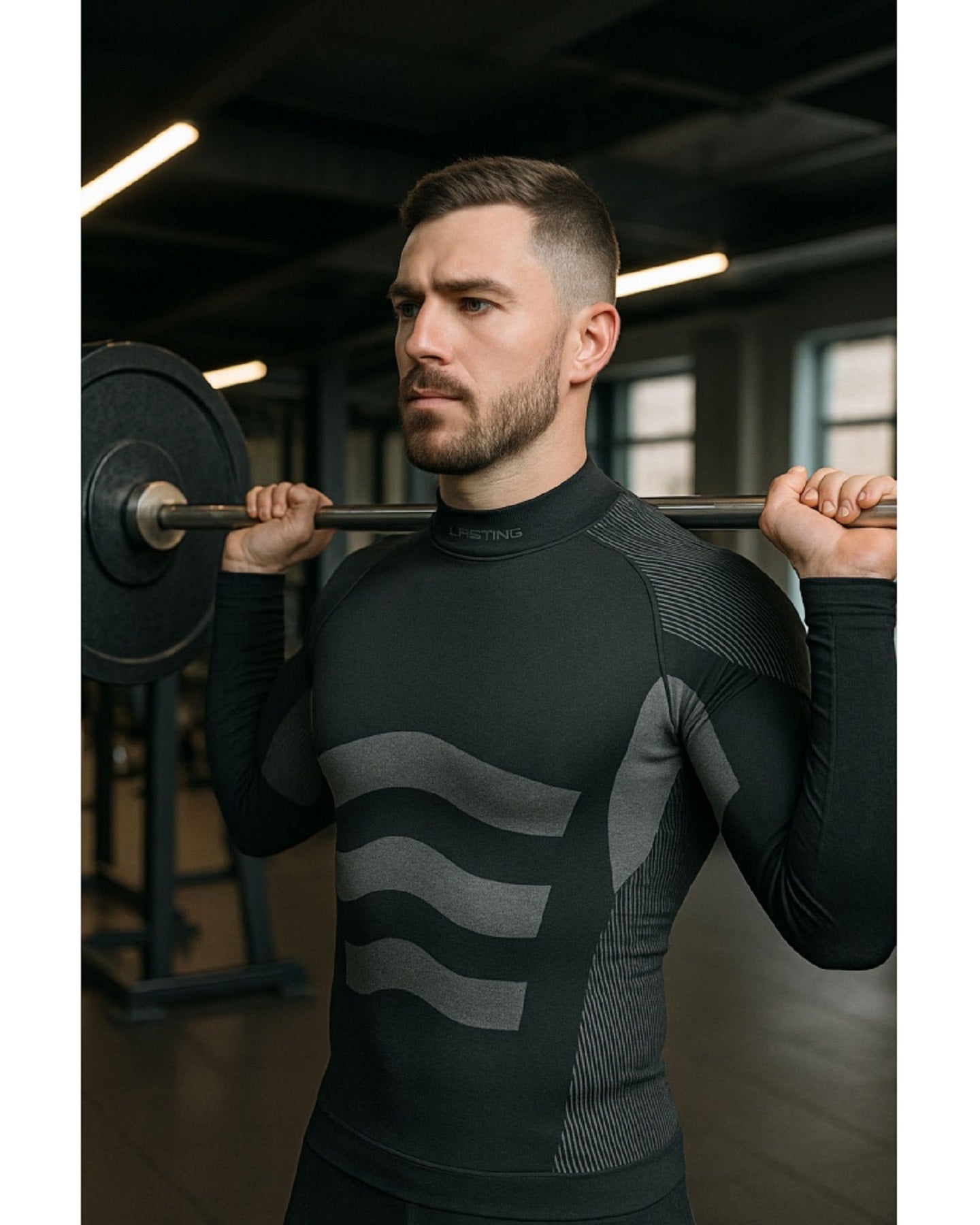 LASTING ANGEL seamless Men's Thermal Long-Sleeve T-Shirt