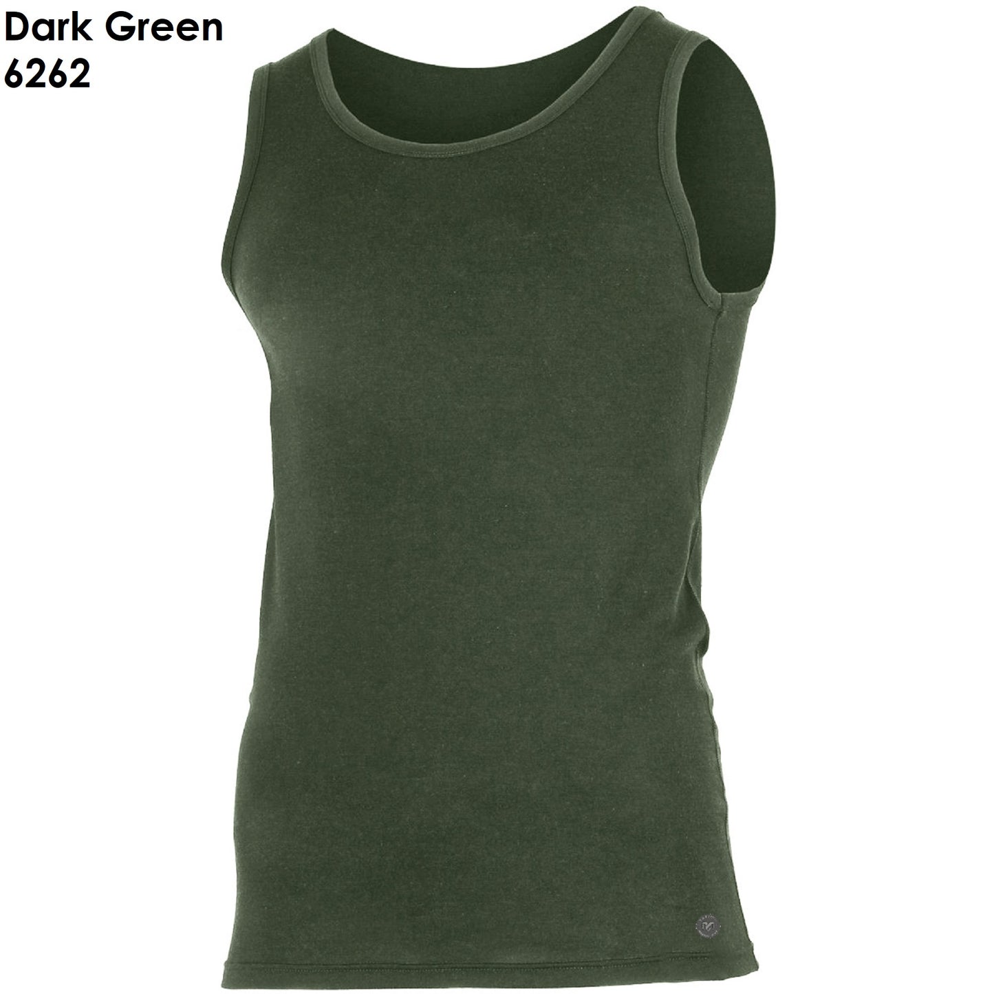LASTING ANTON Heren Tanktop Merino T-shirt voor heren