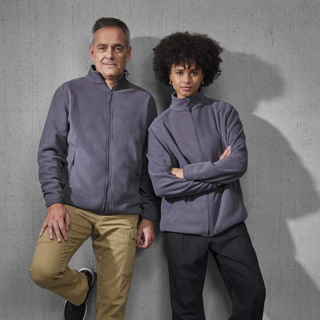 B&C Reset Polar Fleece  Jacke Herren Unisex 100 % Polyester (recycelt)