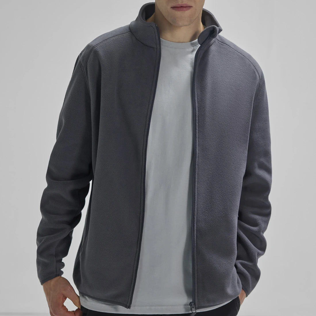 B&C Reset Polar Fleece  Jacke Herren Unisex 100 % Polyester (recycelt)