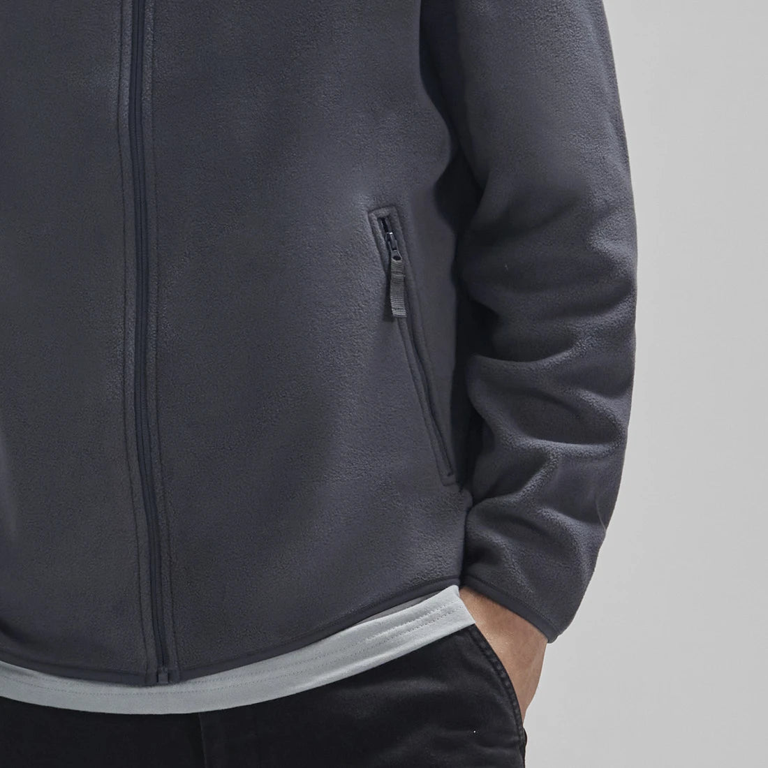 B&C Reset Polar Fleece  Jacke Herren Unisex 100 % Polyester (recycelt)