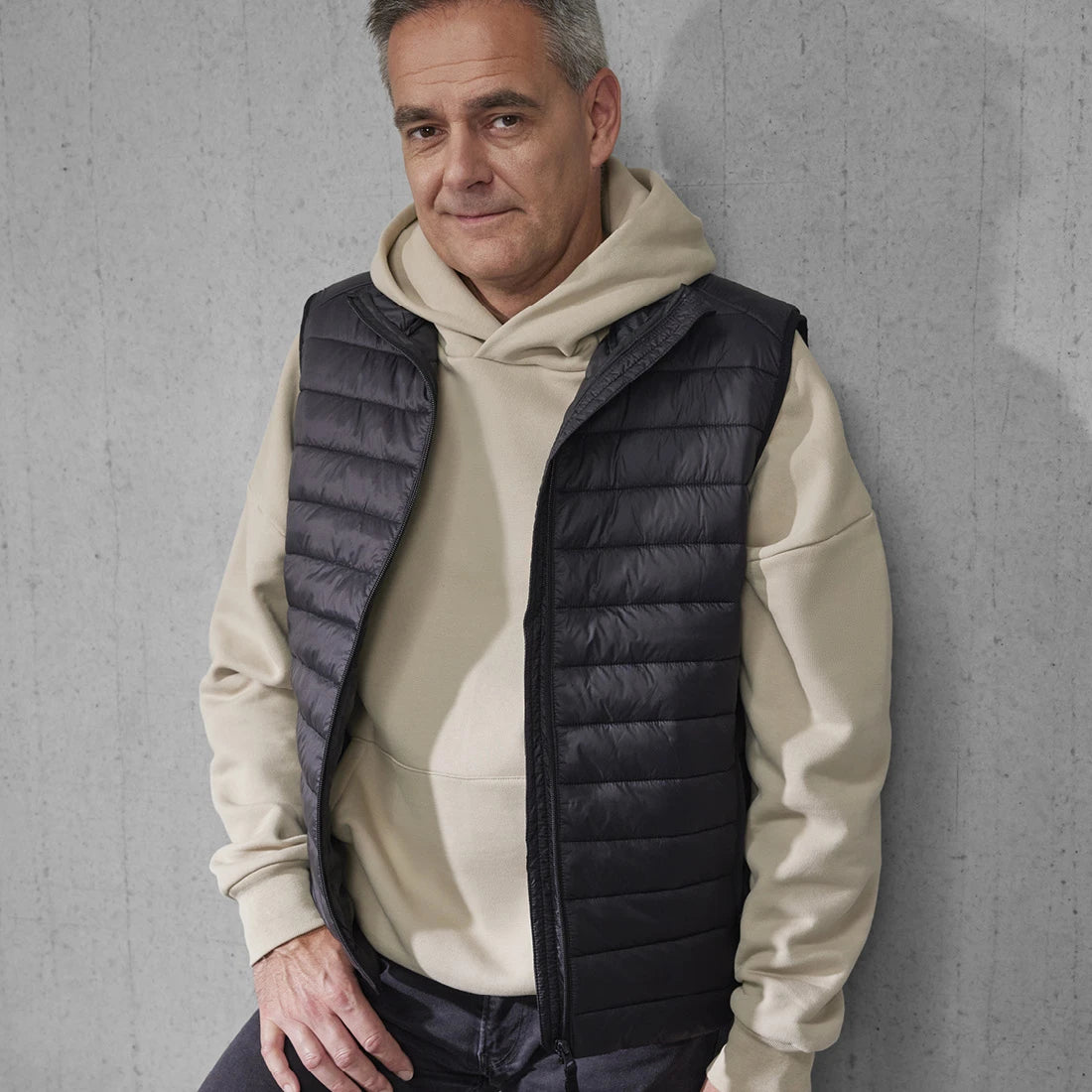 B&C Reset Outerwear Bodywarmer Damen Herren Unisex  100 % recycelt