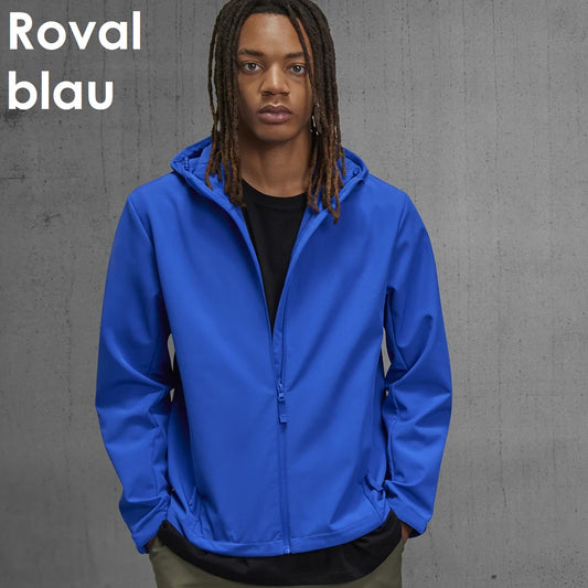 B&C Outerwear Reset 3Lr 10.000 mm wasserdichte Hoody Softshelljacke  Damen Herren Unisex