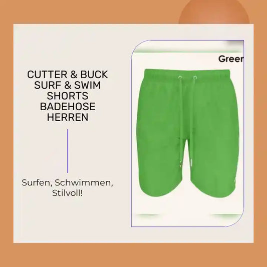Cutter &amp; Buck Surf &amp; Swim Shorts Badehose Herren by@Outfy