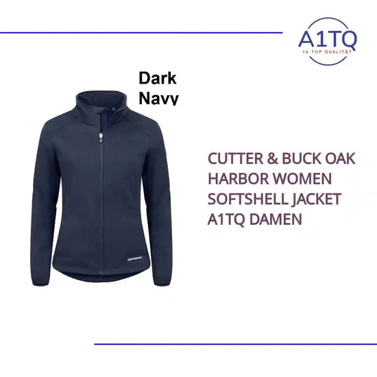 Cutter &amp; Buck Oak Harbor Women Softshell Jacket A1TQ Damen by@Outfy
