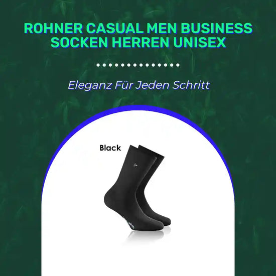 ROHNER Casual Men Business Socken Herren Unisex by@Outfy