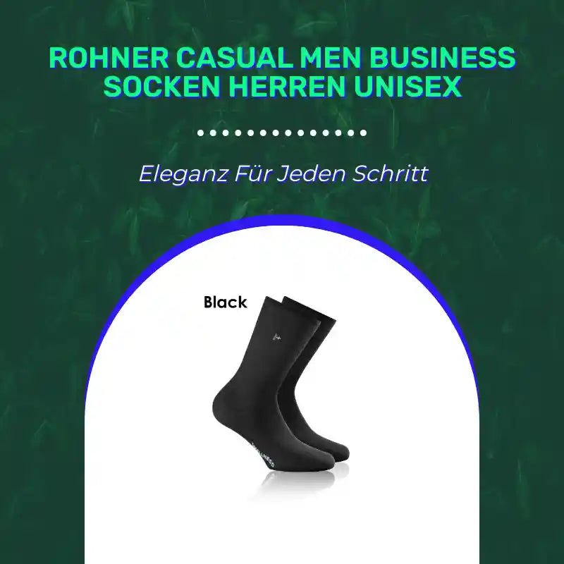 ROHNER Casual Men Business Socken Herren Unisex by@Outfy