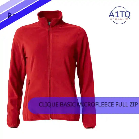 CLIQUE Basic Microfleece Full Zip Fleecejacke Damen by@Outfy