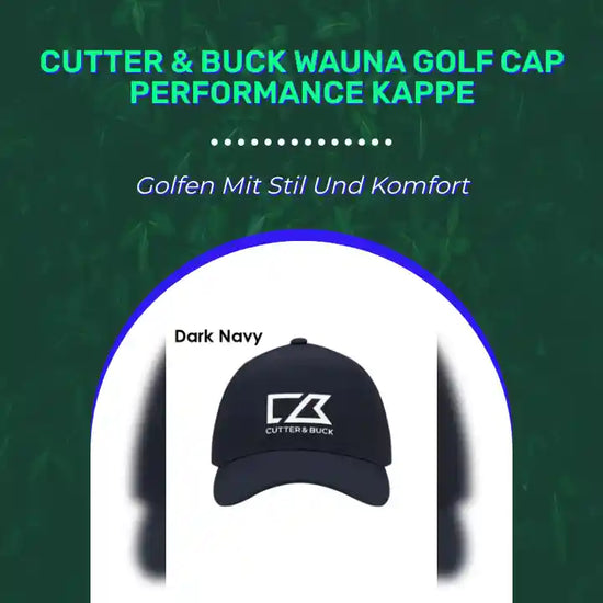 CUTTER &amp; BUCK Wauna Golf Cap Performance Kappe by@Outfy