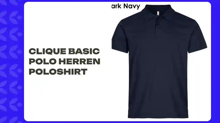 CLIQUE Basic Polo Herren Poloshirt by@Outfy
