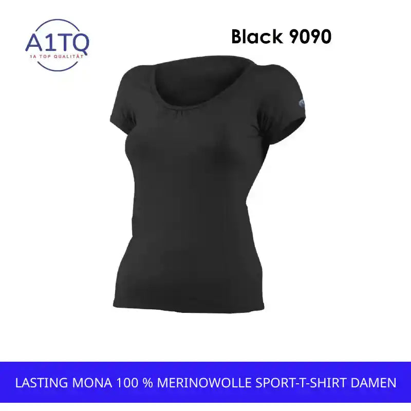 LASTING MONA 100 % Merinowolle Sport-T-Shirt Damen by@Outfy