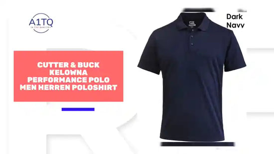 Cutter &amp; Buck Kelowna Performance Polo Men Herren Poloshirt by@Outfy