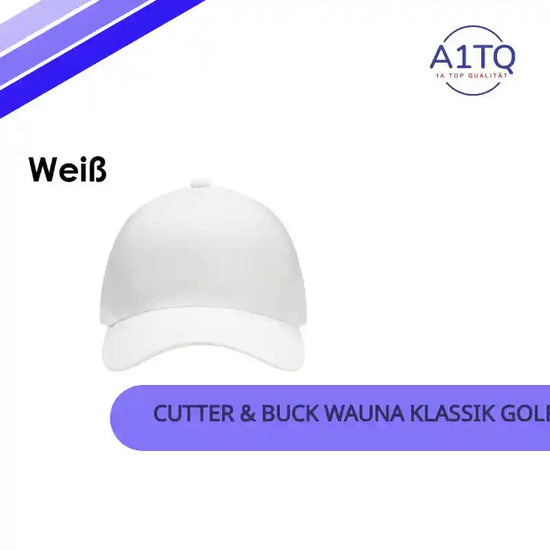 CUTTER &amp; BUCK Wauna Klassik Golf Cap Kappe ohne Print by@Outfy