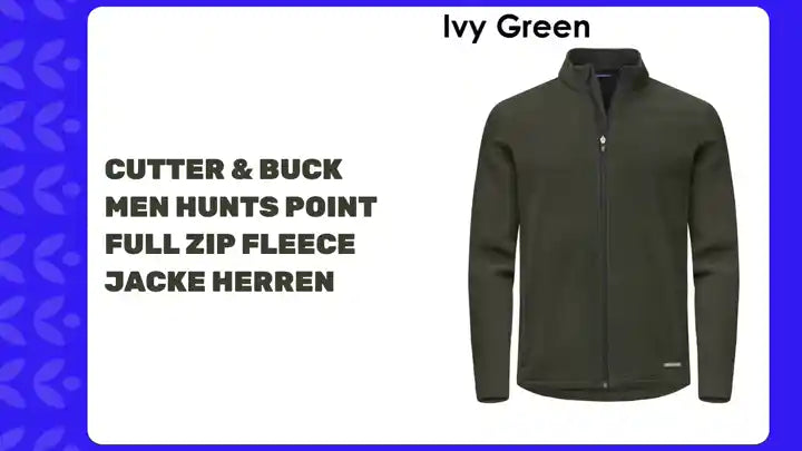 Cutter & Buck Men Hunts Point Full Zip Fleece Jacke Herren by@Outfy