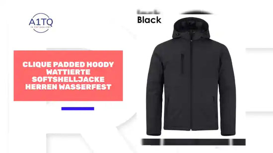 CLIQUE Padded Hoody wattierte Softshelljacke Herren wasserfest by@Outfy