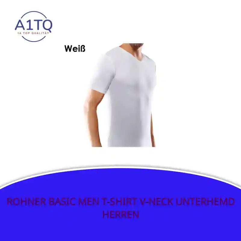 ROHNER Basic Men T-Shirt V-Neck Unterhemd Herren by@Outfy