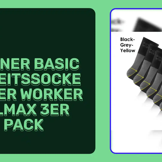 Rohner Basic Arbeitssocke Power Worker Wilmax 3er Pack by@Outfy