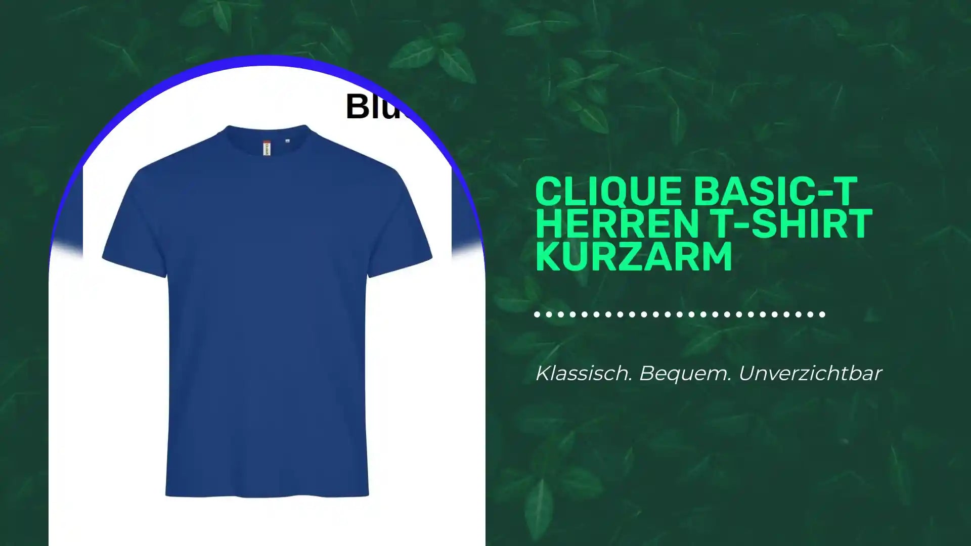 Clique Basic-T Herren T-Shirt Kurzarm by@Outfy