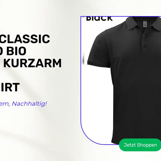 Clique Classic OC Polo Bio Cotton Kurzarm Herren Poloshirt by@Outfy