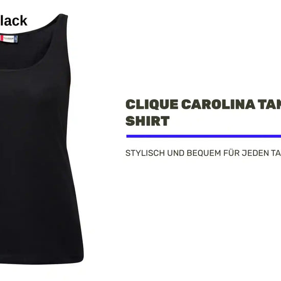 Clique Carolina Tank Top Damen Shirt by@Outfy