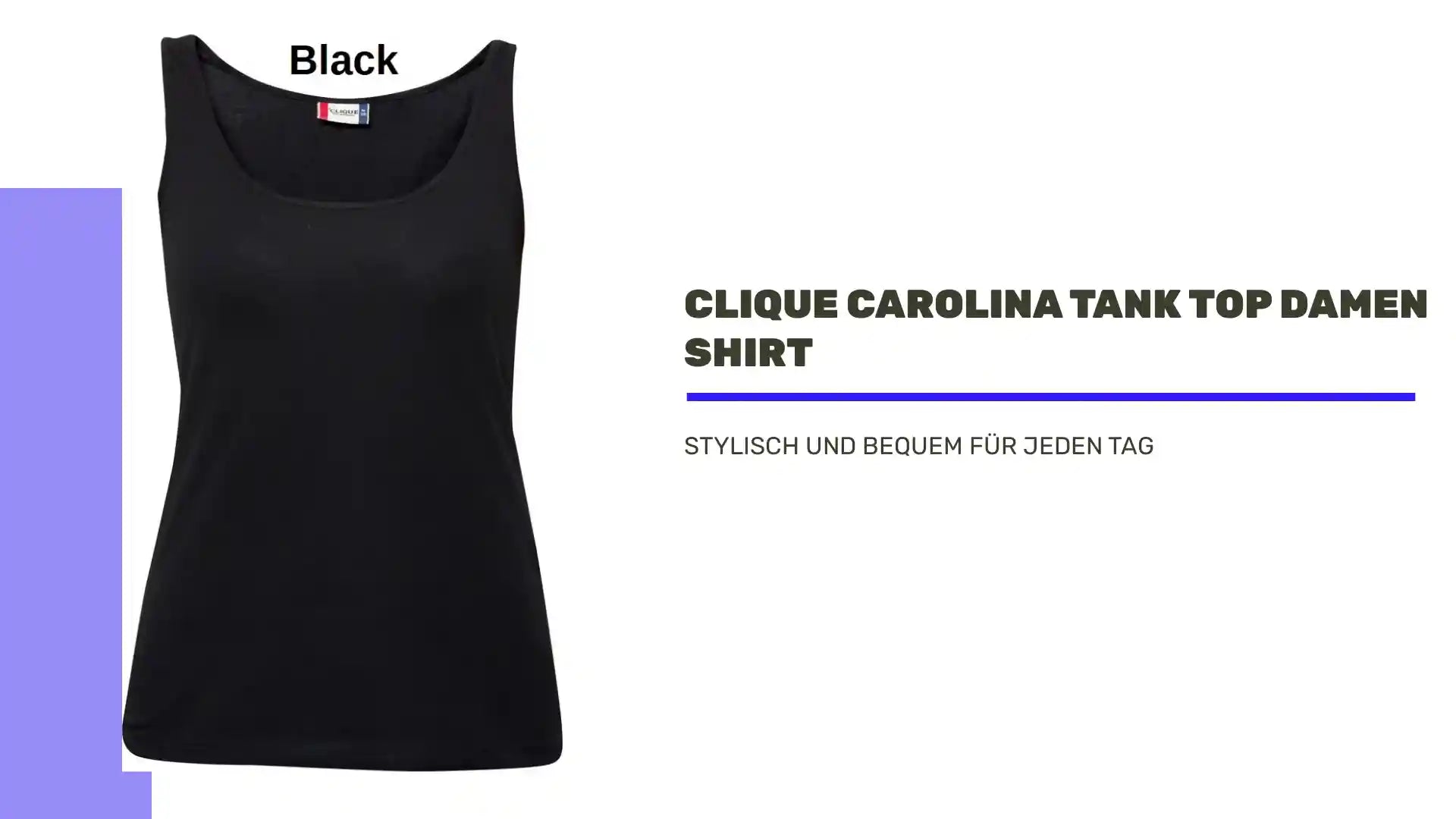 Clique Carolina Tank Top Damen Shirt by@Outfy