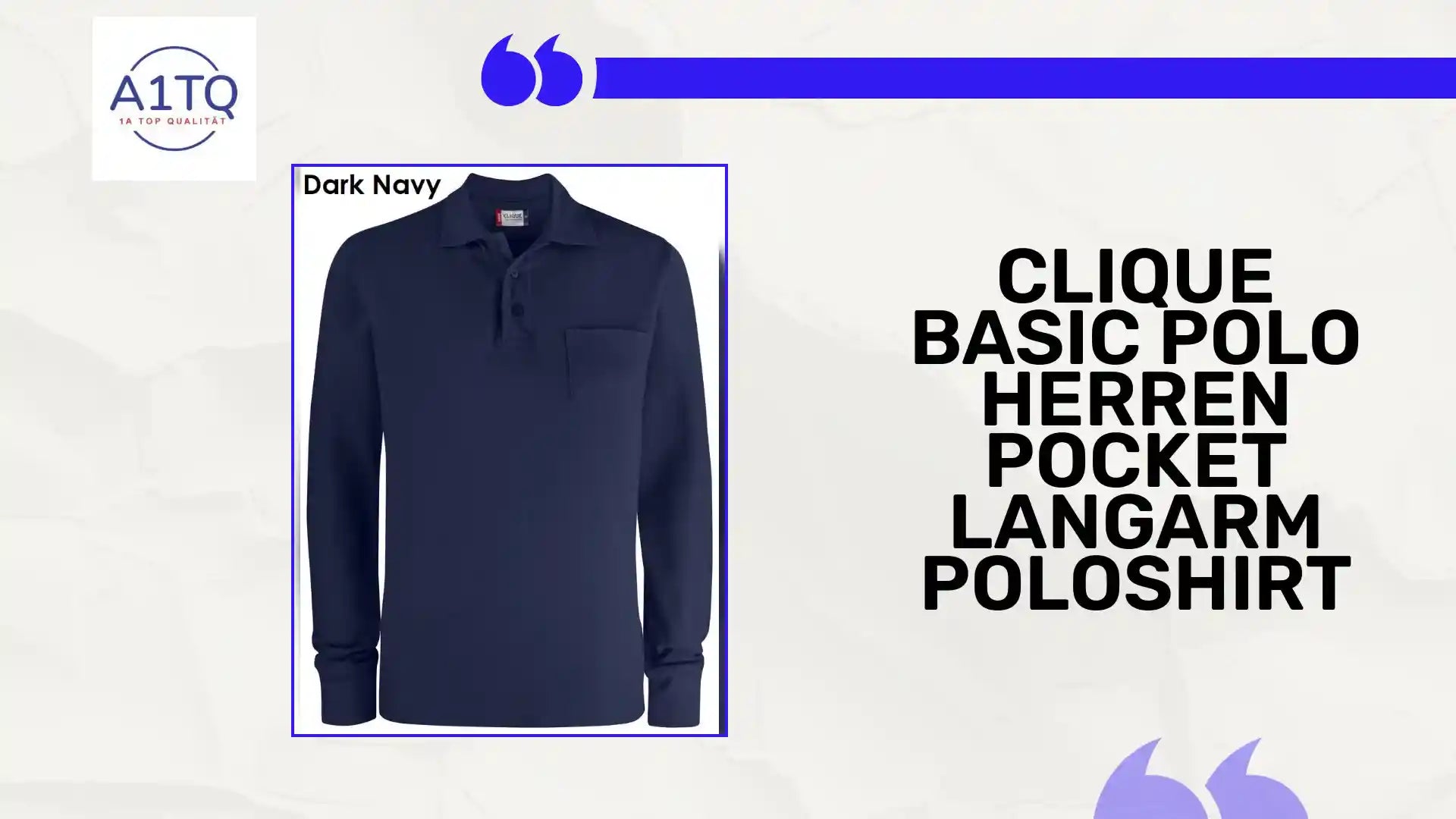 CLIQUE Basic Polo Herren Pocket Langarm Poloshirt by@Outfy