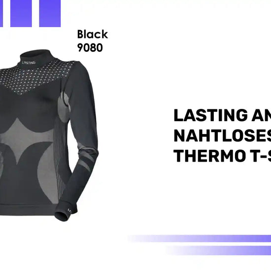 LASTING ANGELINA nahtloses Damen Thermo T-Shirt lang by@Outfy