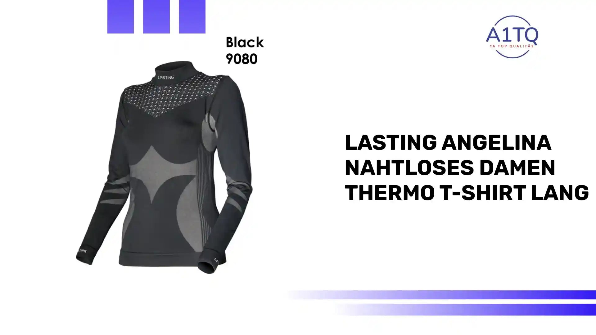 LASTING ANGELINA nahtloses Damen Thermo T-Shirt lang by@Outfy