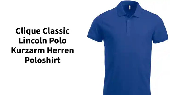 Clique Classic Lincoln Polo Kurzarm Herren Poloshirt by@Outfy