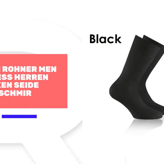 Premium ROHNER Men Business Herren Socken Seide&nbsp; Kaschmir by@Outfy