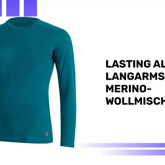 LASTING ALEXA Damen Langarmshirt aus MERINO-Wollmischung by@Outfy
