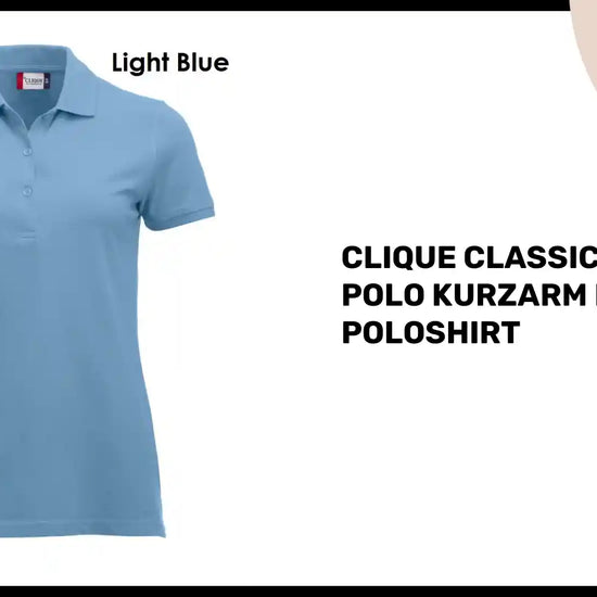 Clique Classic Marion Polo Kurzarm Damen Poloshirt by@Outfy