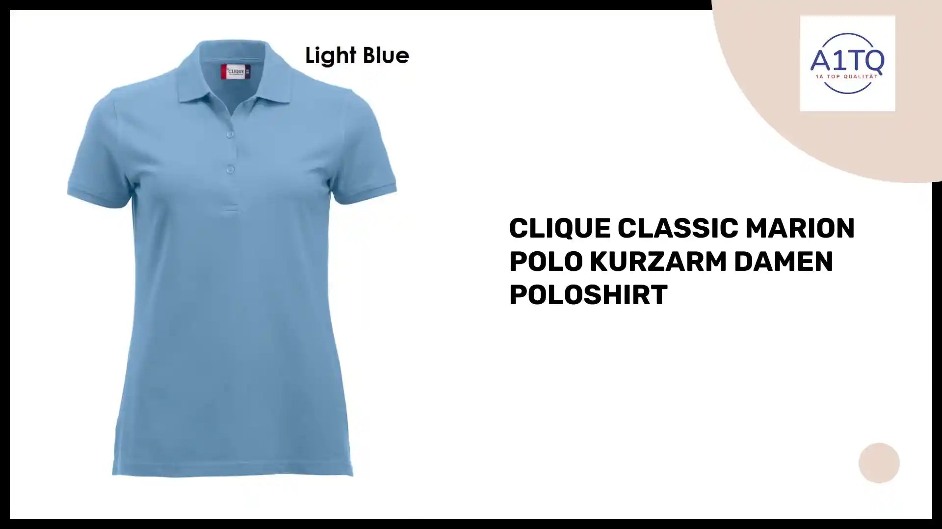 Clique Classic Marion Polo Kurzarm Damen Poloshirt by@Outfy