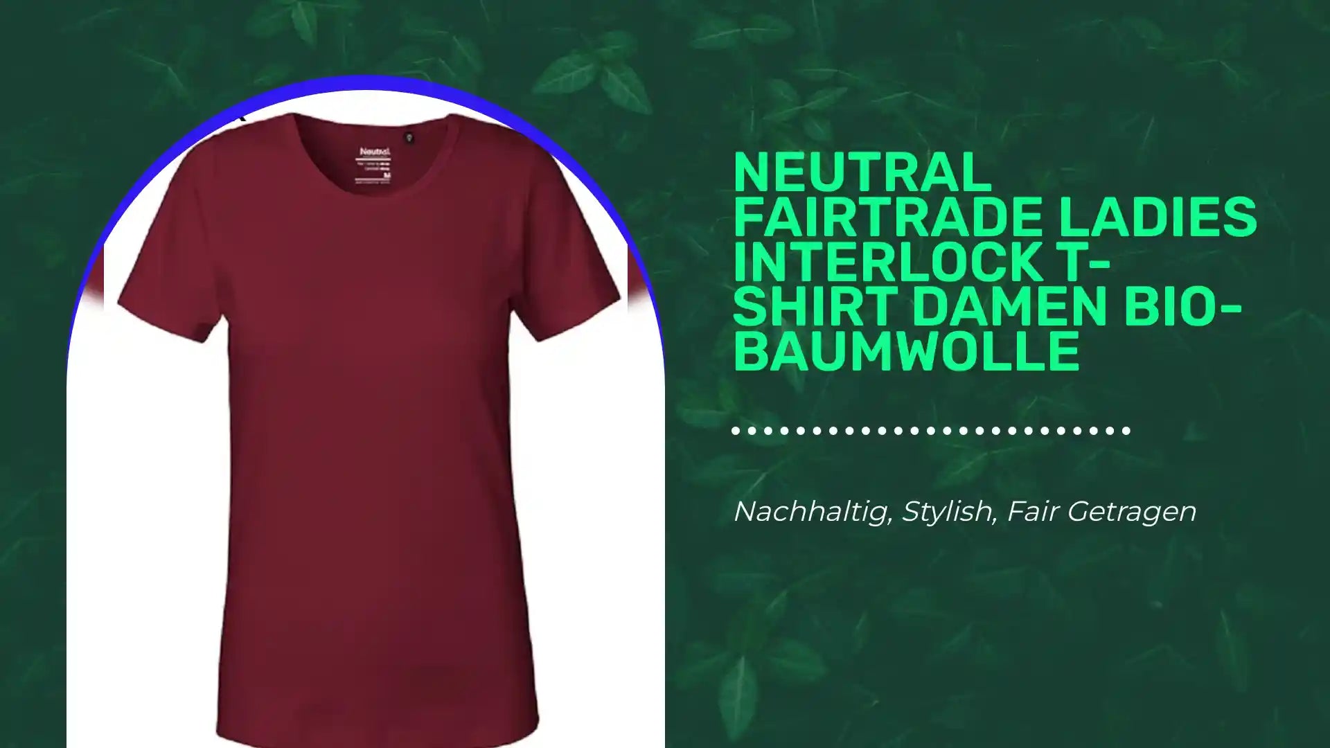 NEUTRAL Fairtrade Ladies Interlock T-Shirt Damen Bio-Baumwolle by@Outfy