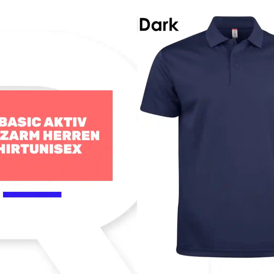 Clique Basic Aktiv Polo Kurzarm Herren PoloshirtUnisex by@Outfy