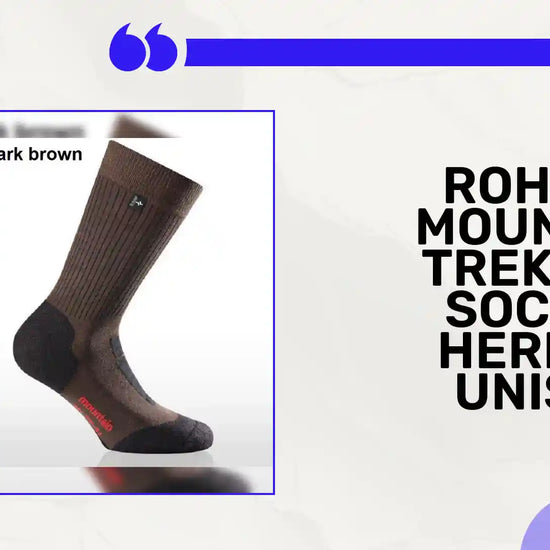 ROHNER Mountain Trekking Socken Herren, unisex by@Outfy