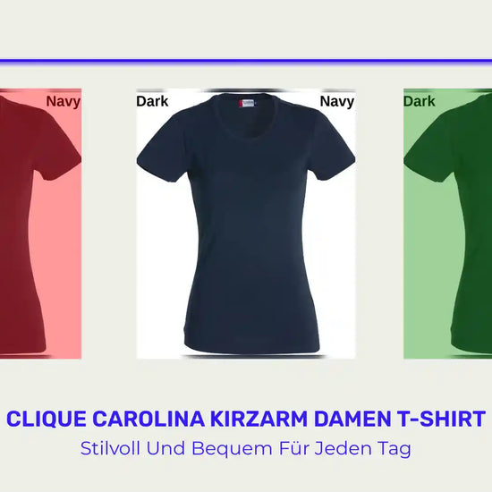 Clique Carolina Kirzarm Damen T-Shirt by@Outfy