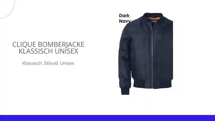 Clique Bomberjacke klassisch Unisex by@Outfy