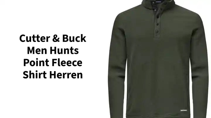 Cutter &amp; Buck Men Hunts Point Fleece Shirt Herren by@Outfy