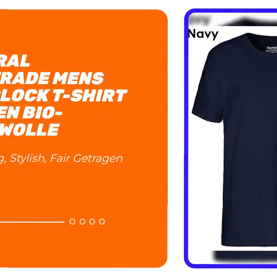 NEUTRAL Fairtrade Mens Interlock T-Shirt Herren Bio-Baumwolle by@Outfy
