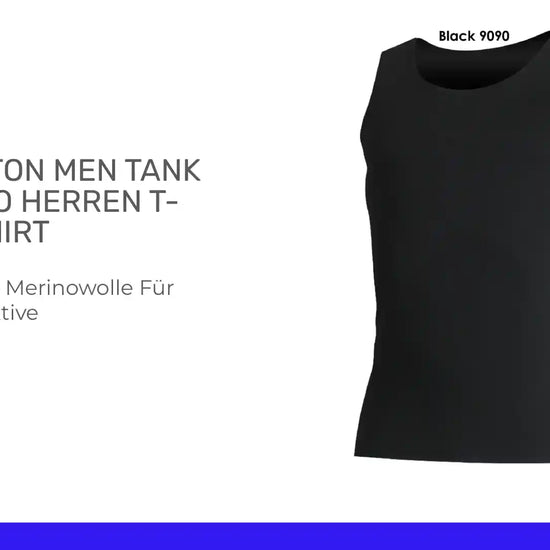 LASTING ANTON Men Tank Top Merino Herren T-Shirt by@Outfy