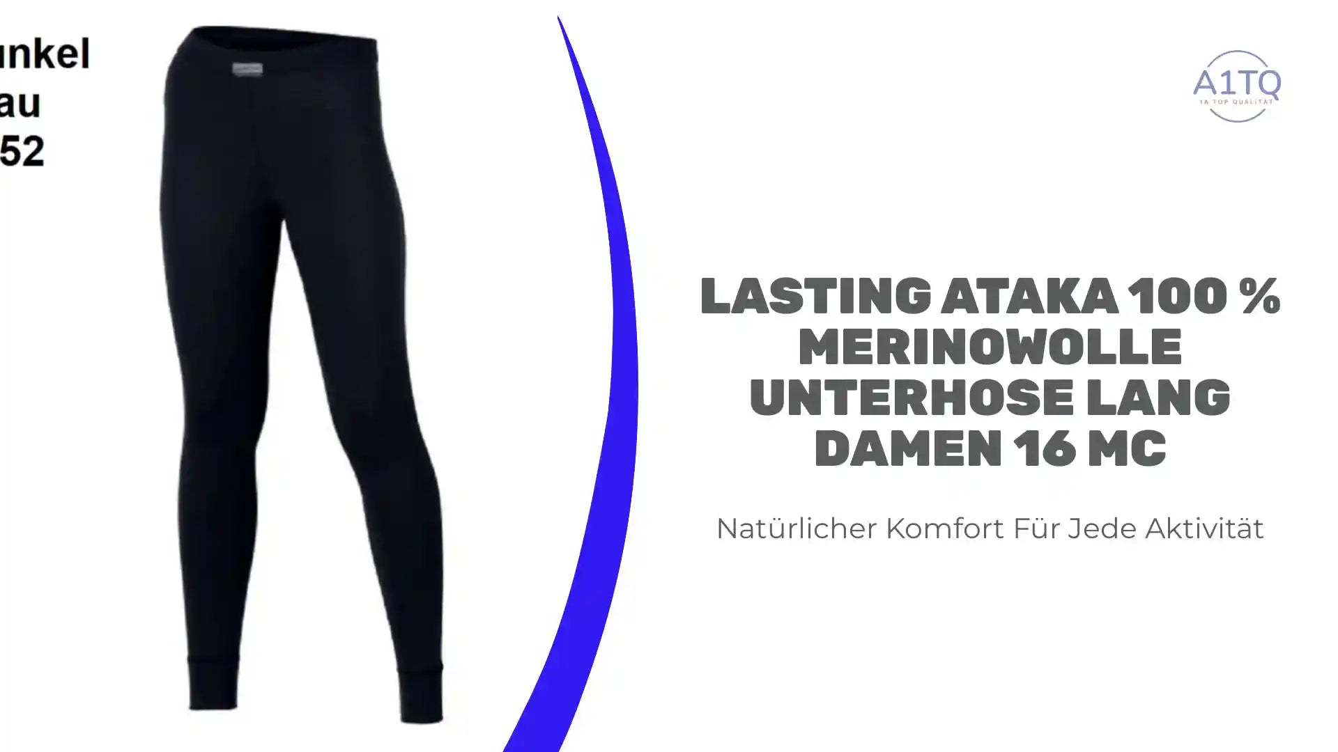 LASTING ATAKA 100 % Merinowolle Unterhose lang Damen 16 MC by@Outfy