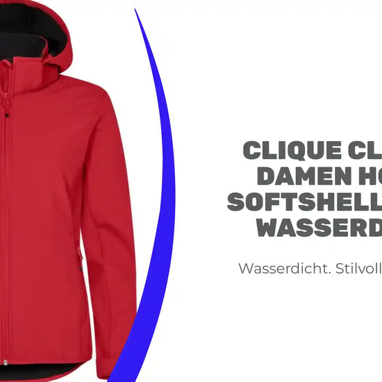 CLIQUE Classic Damen Hoody Softshell Jacke wasserdicht by@Outfy