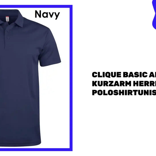Clique Basic Aktiv Polo Kurzarm Herren PoloshirtUnisex by@Outfy