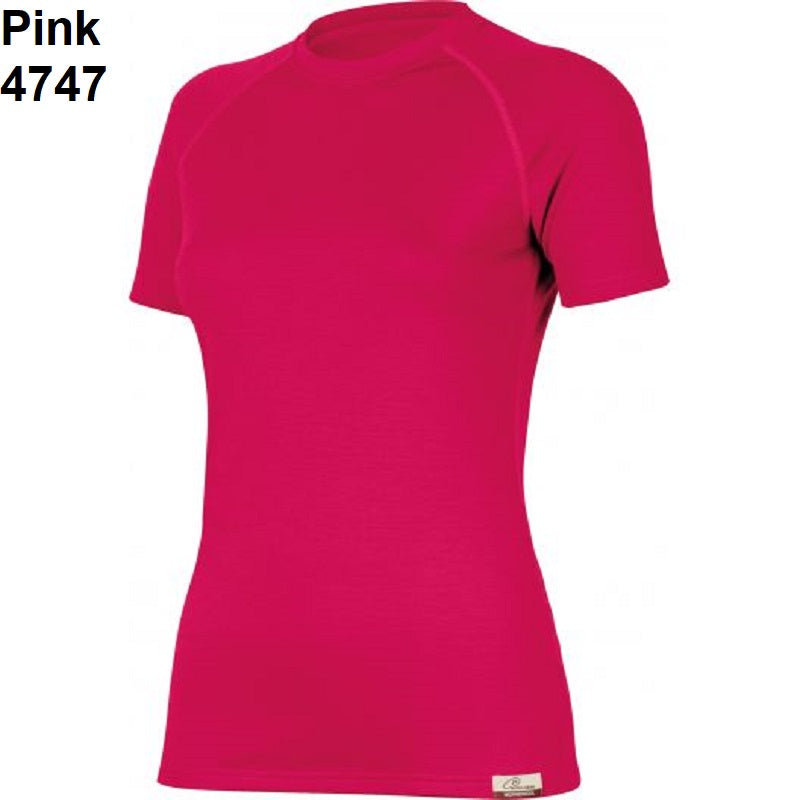 LASTING ALEA 100 % Merinowolle T-Shirt Damen