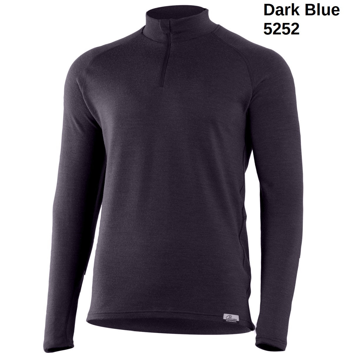 LASTING WARY 100 % Merinowolle Sweatshirt ¼ Zip Herren